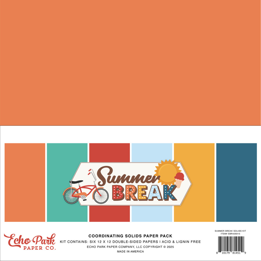 Summer Break Solids Kit