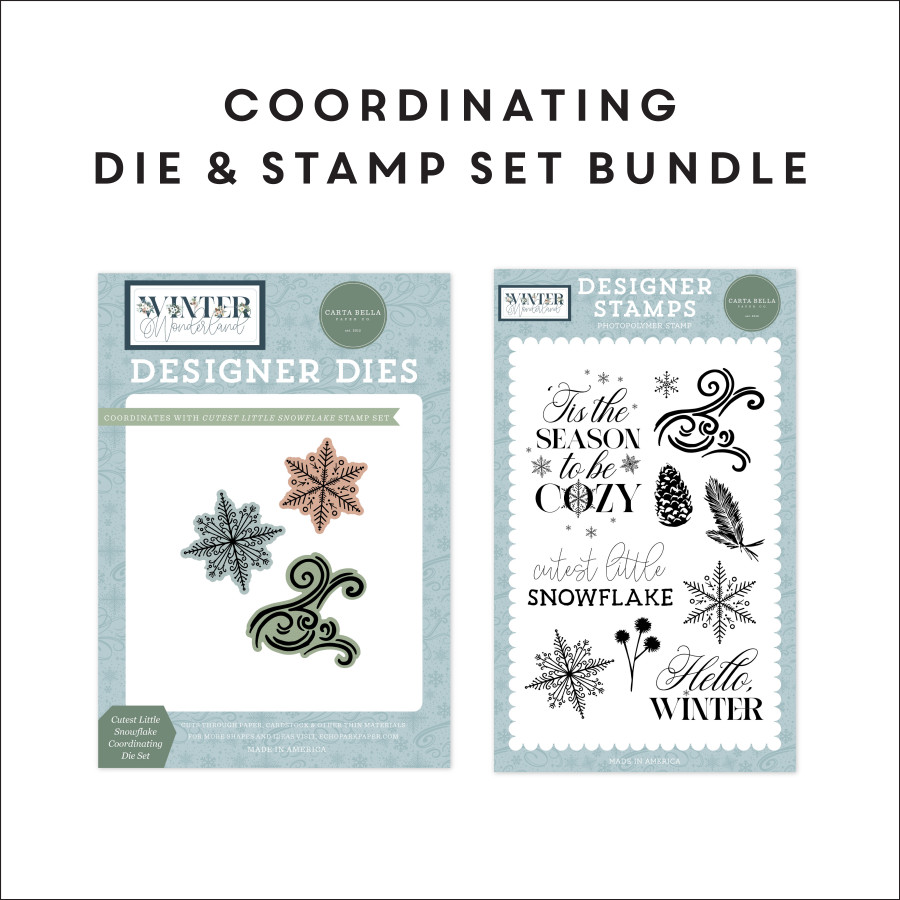 Winter Wonderland   No. 1 Die and Stamp Bundle