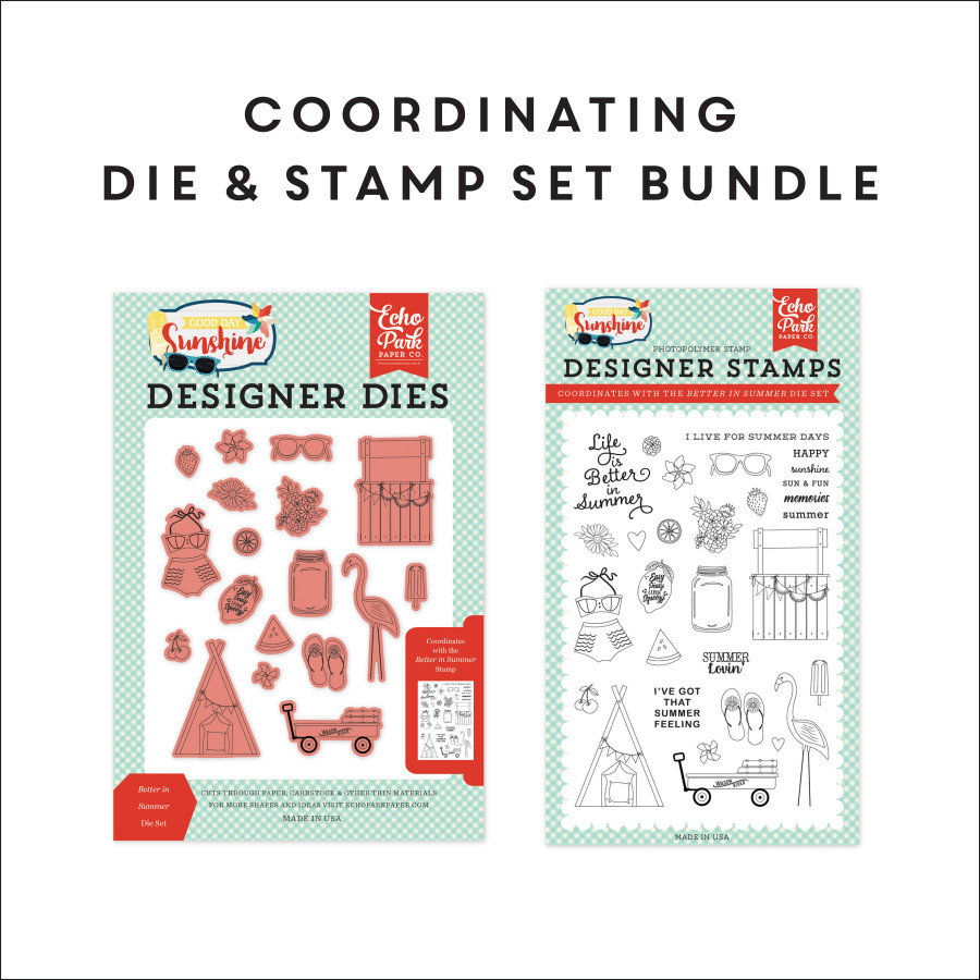 Good Day Sunshine  Die and Stamp Bundle