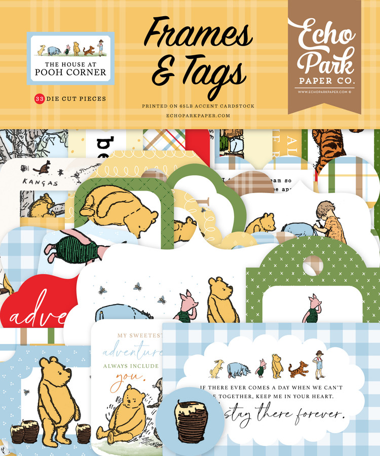 The House At Pooh Corner Frames & Tags