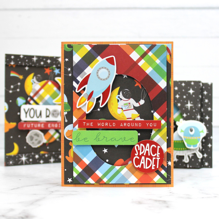 3 Blast Off Cards Digital Instructions