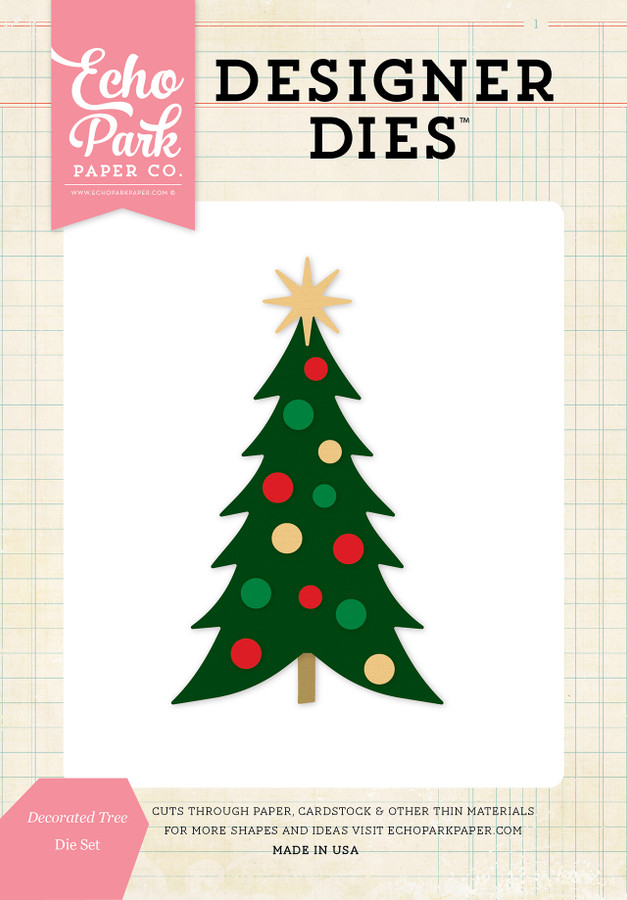 Decorated Tree Large Die Set