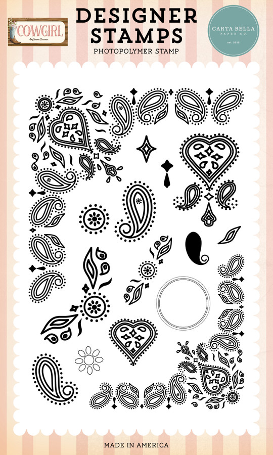 Cowgirl: Build A Bandana Stamp Set