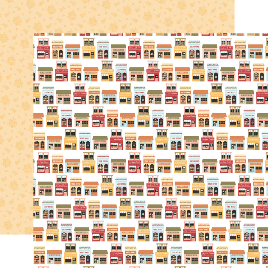 Bookish: The Best Bookstores 12x12 Patterned Paper