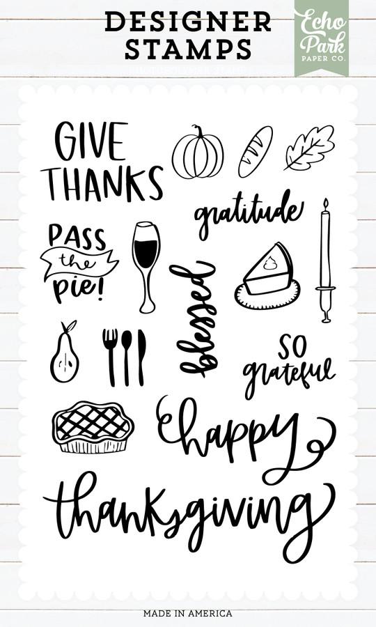 Happy Thanksgiving Stamp Set