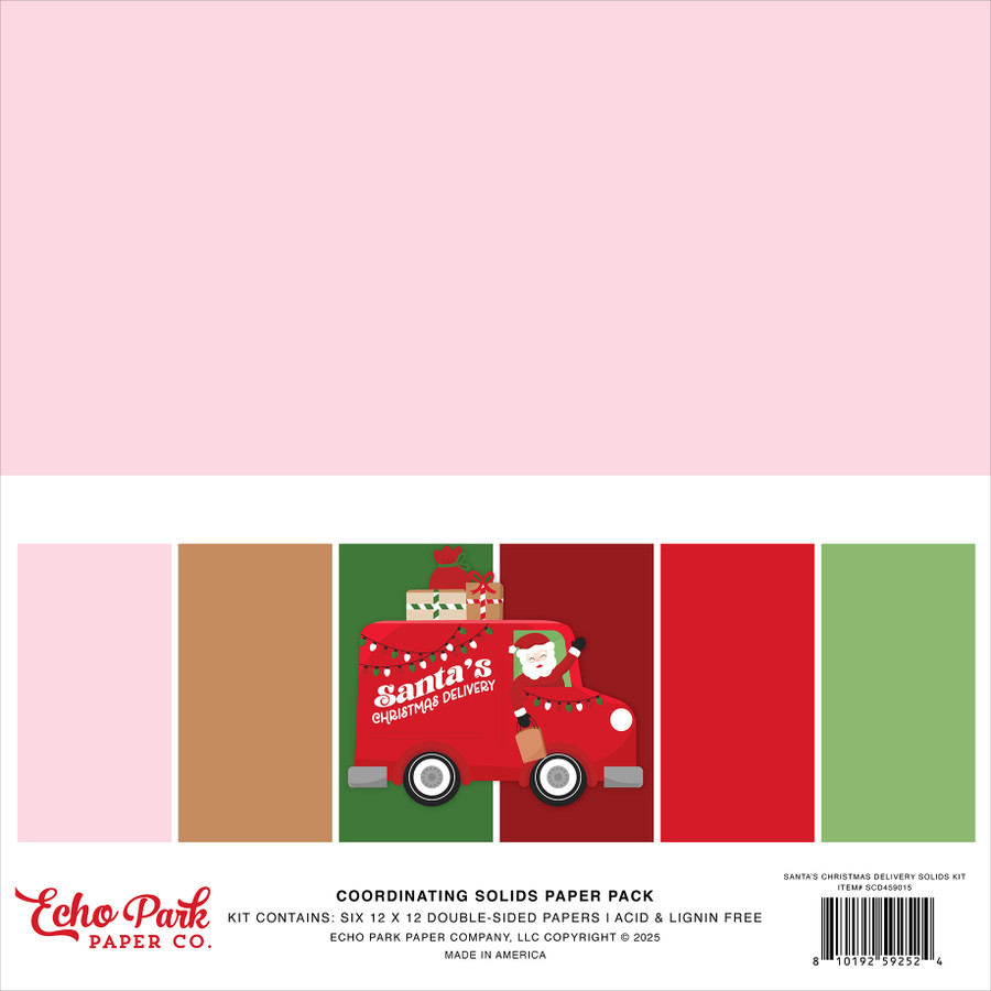 Santa's Christmas Delivery Solids Kit