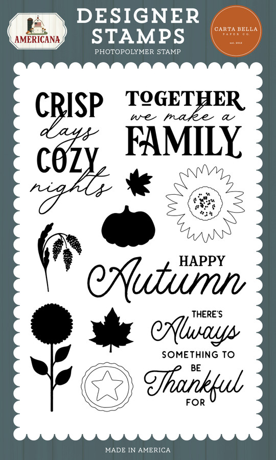 Americana: Crisp Days Stamp Set