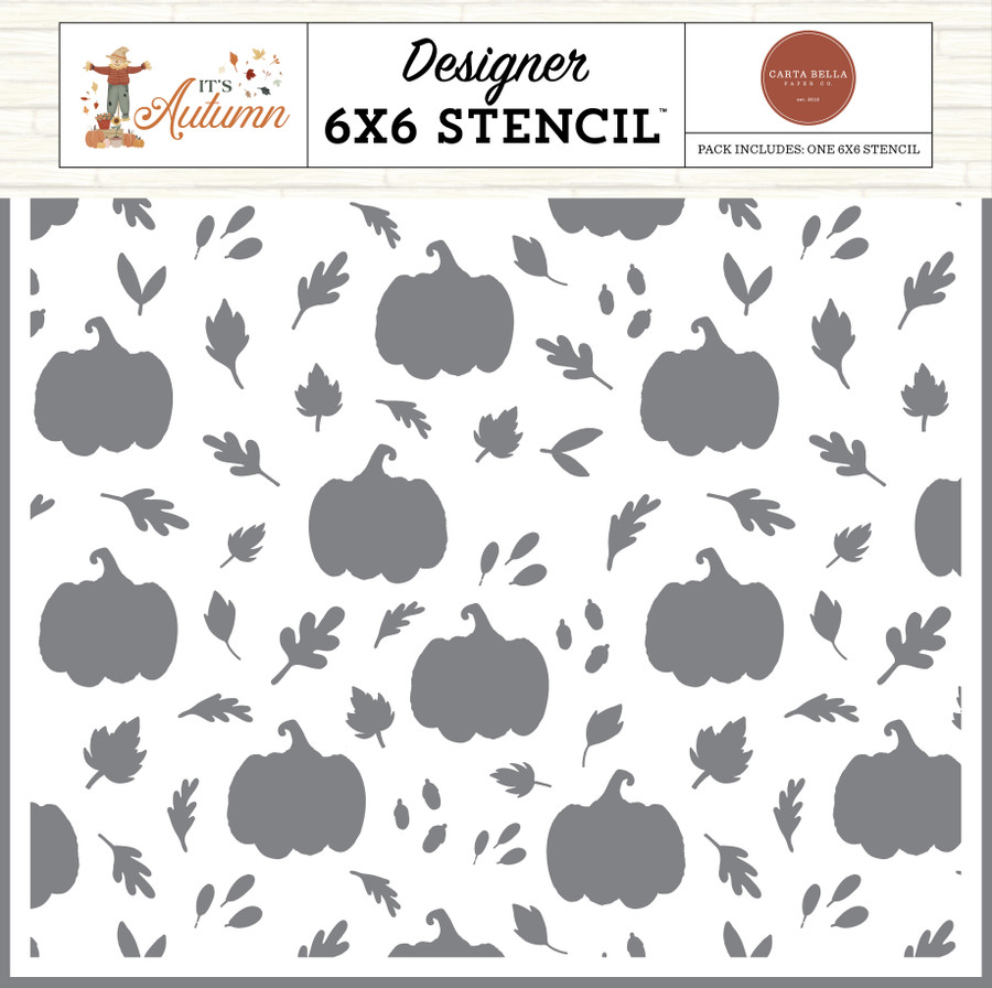 It's Autumn: Cutest Pumpkin Patch Stencil