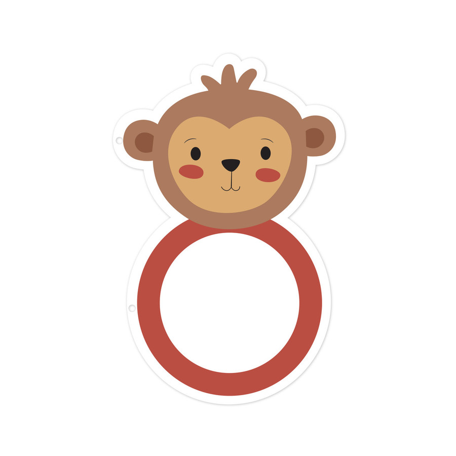 Monkey Mini Album SVG File