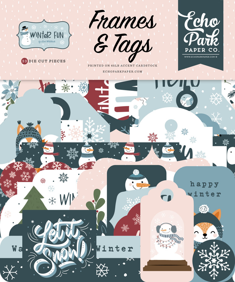 Winter Fun Frames & Tags