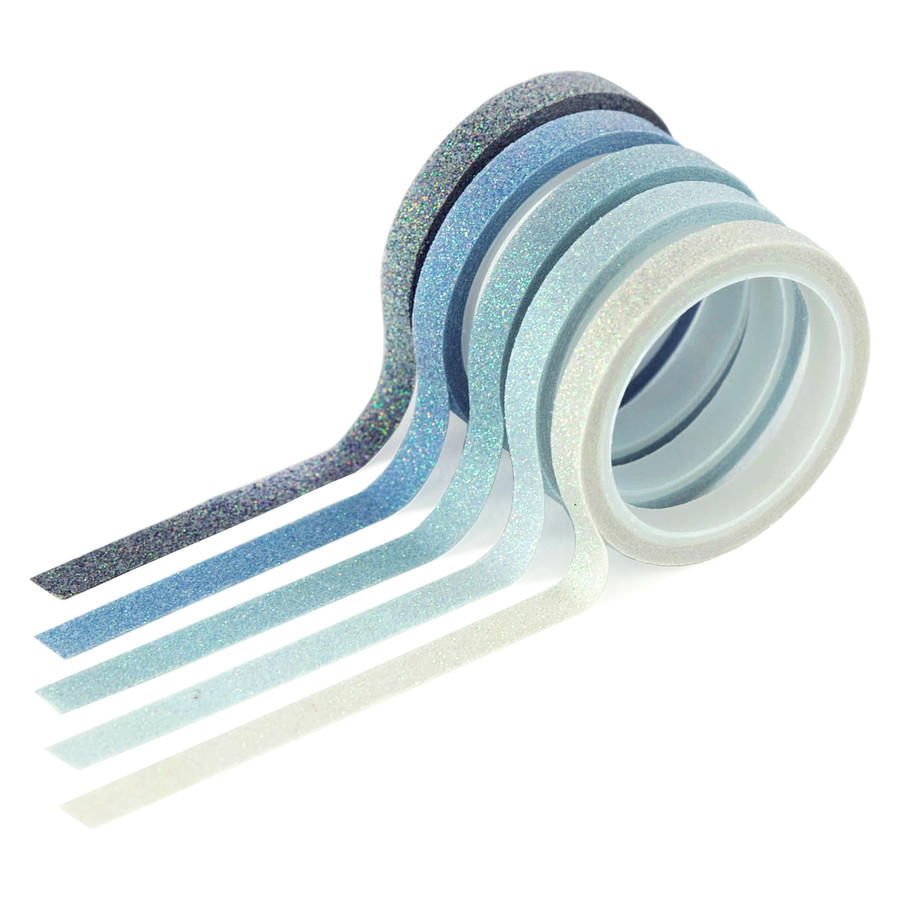 Essentials: Winter Glitter Essentials Washi Tape Pack
