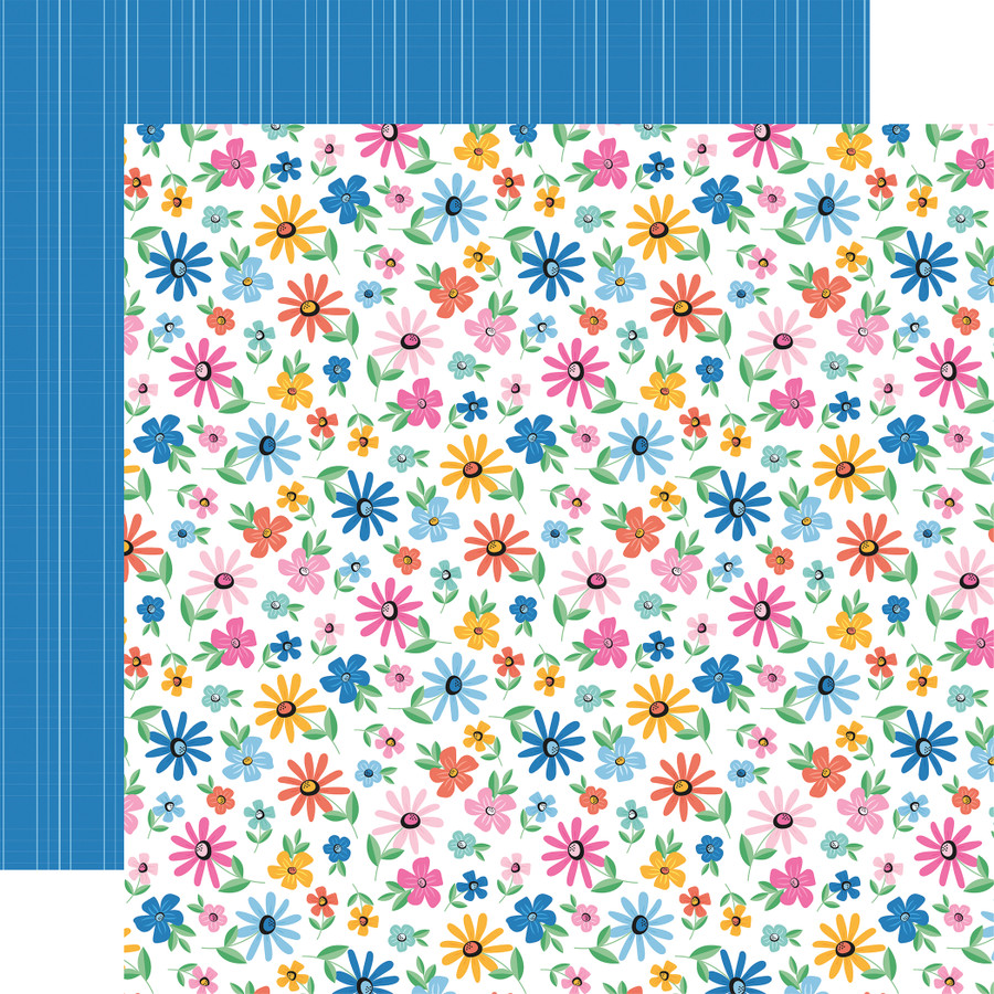Plan On It: Focus And Flourish Floral 12x12 Patterned Paper