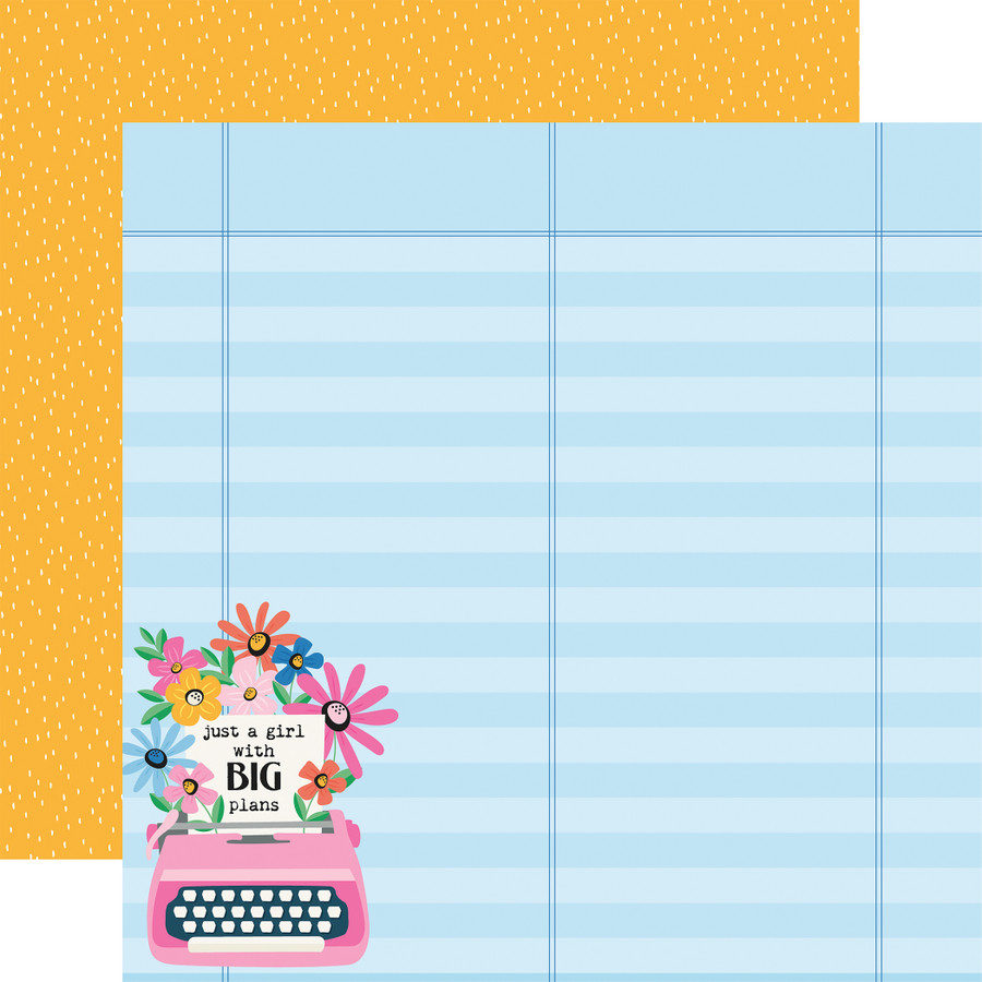 Plan On It: Jot It Down Note Card 12x12 Patterned Paper