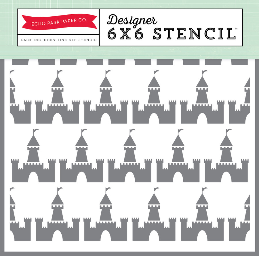Magical Adventure: Castle Stencil