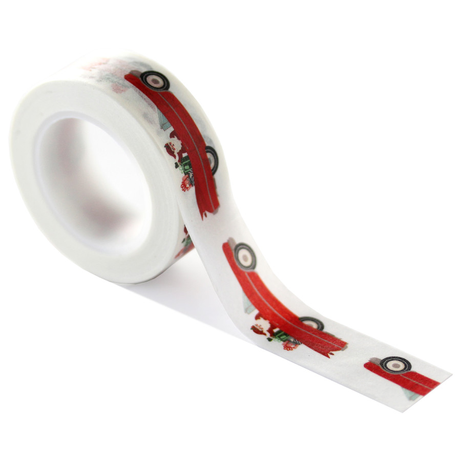 Happy Holidays: Washi Tape - Visiting Santa