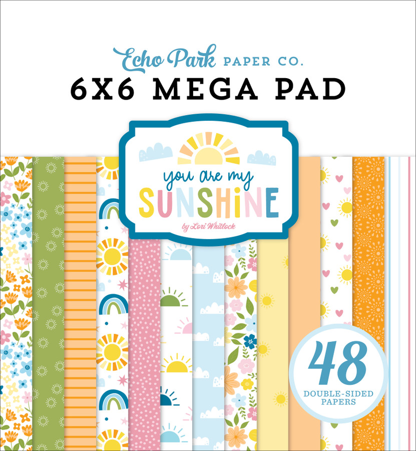You Are My Sunshine Cardmakers 6X6 Mega Pad