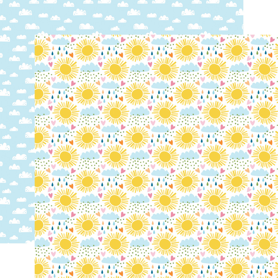 You Are My Sunshine: Sunshine Skies 12x12 Patterned Paper