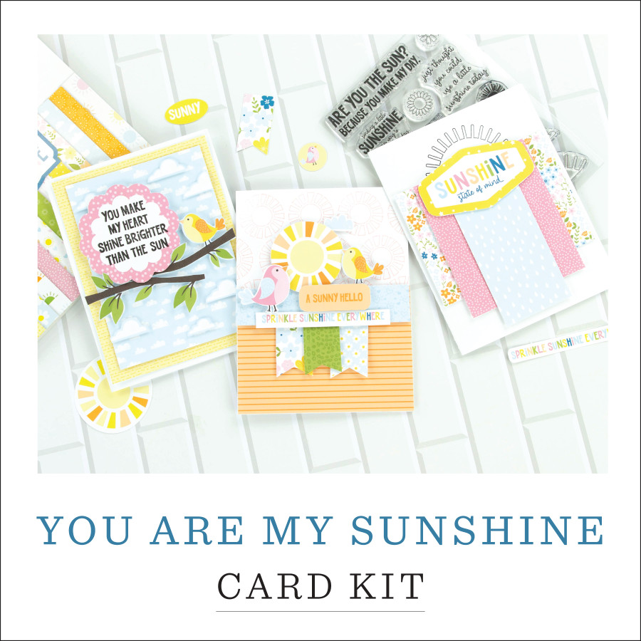 You Are My Sunshine Card Kit