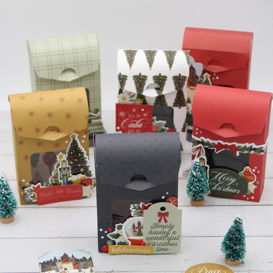 Christmas In The City Gift Boxes Digital Instructions