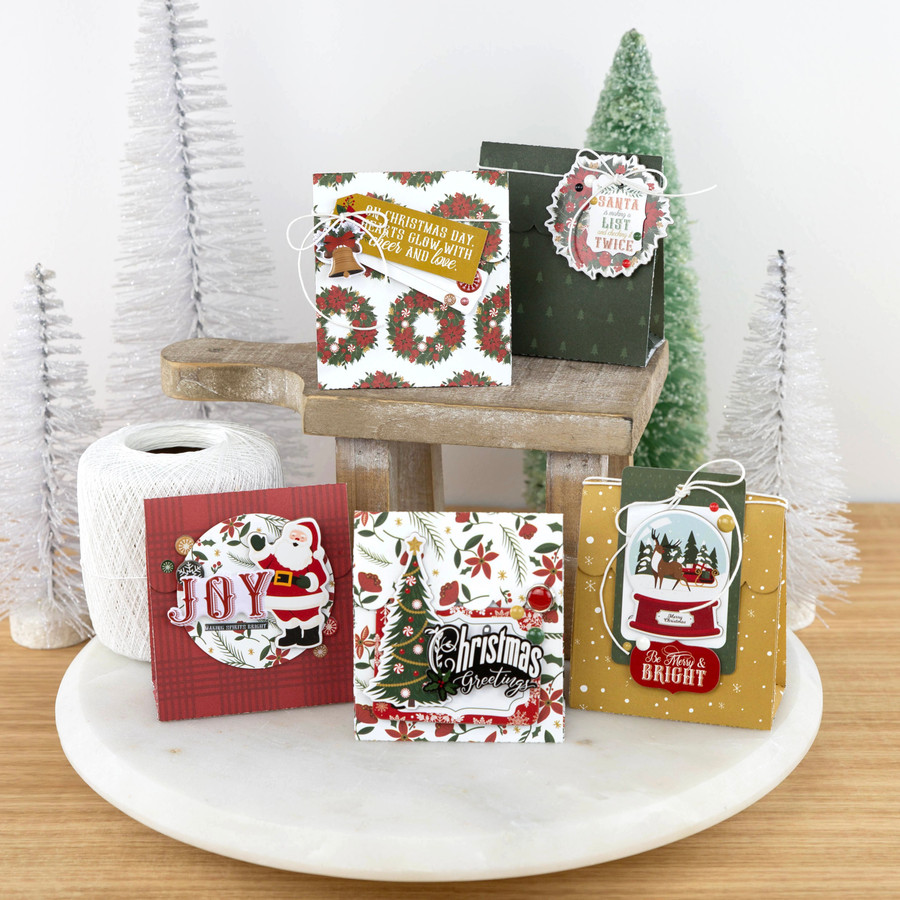 Santa Claus Gift Bags Digital Instructions