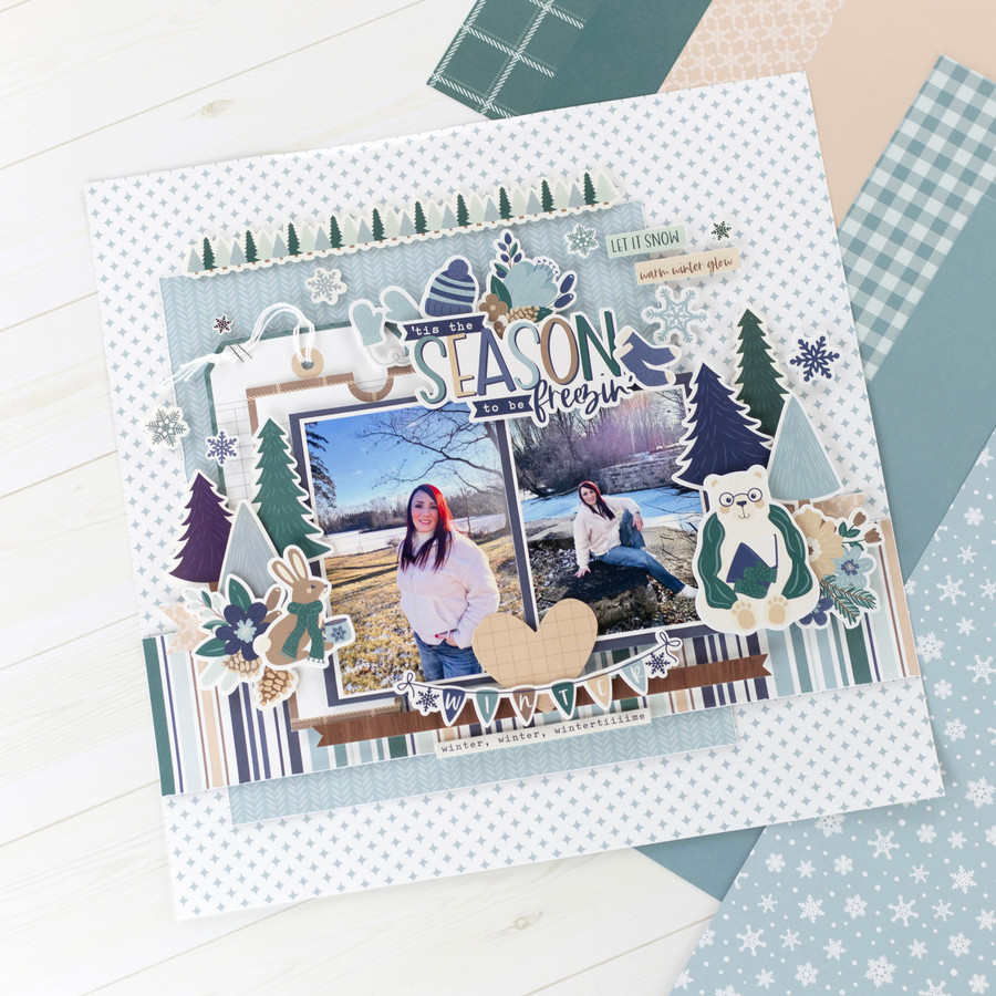 Snow Day Layout Digital Instructions