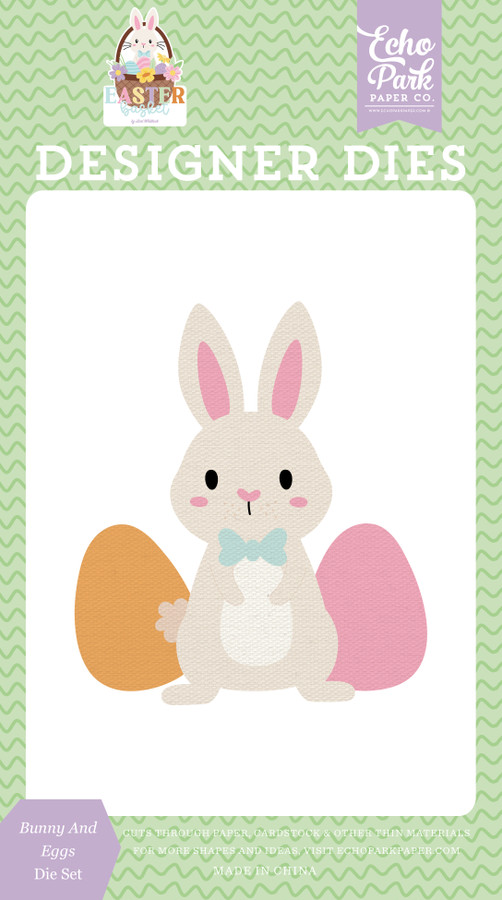Easter Basket: Bunny And Eggs Small Die Set