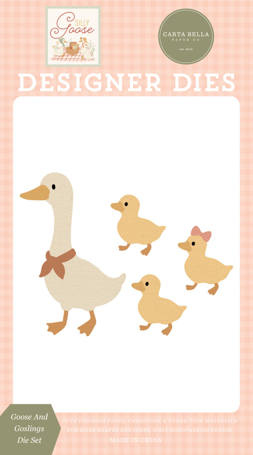 Silly Goose: Goose And Goslings Small Die Set