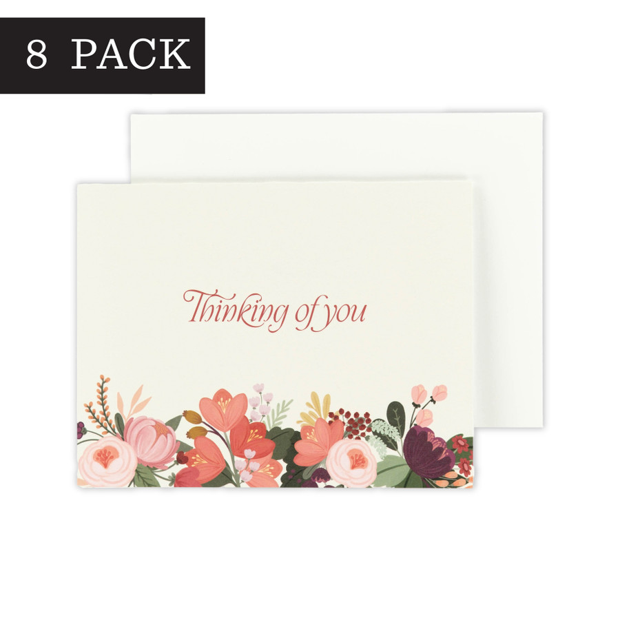 Thinking Of You Greeting Card - 8 Pack