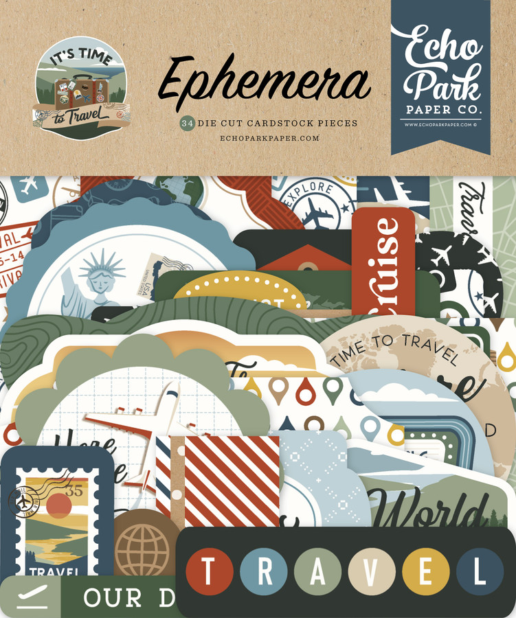 It's Time To Travel Ephemera