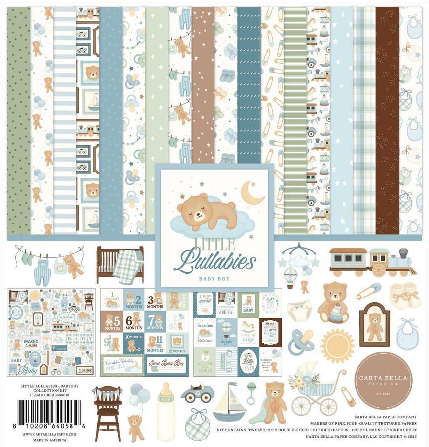 Little Lullabies - Baby Boy Collection Kit