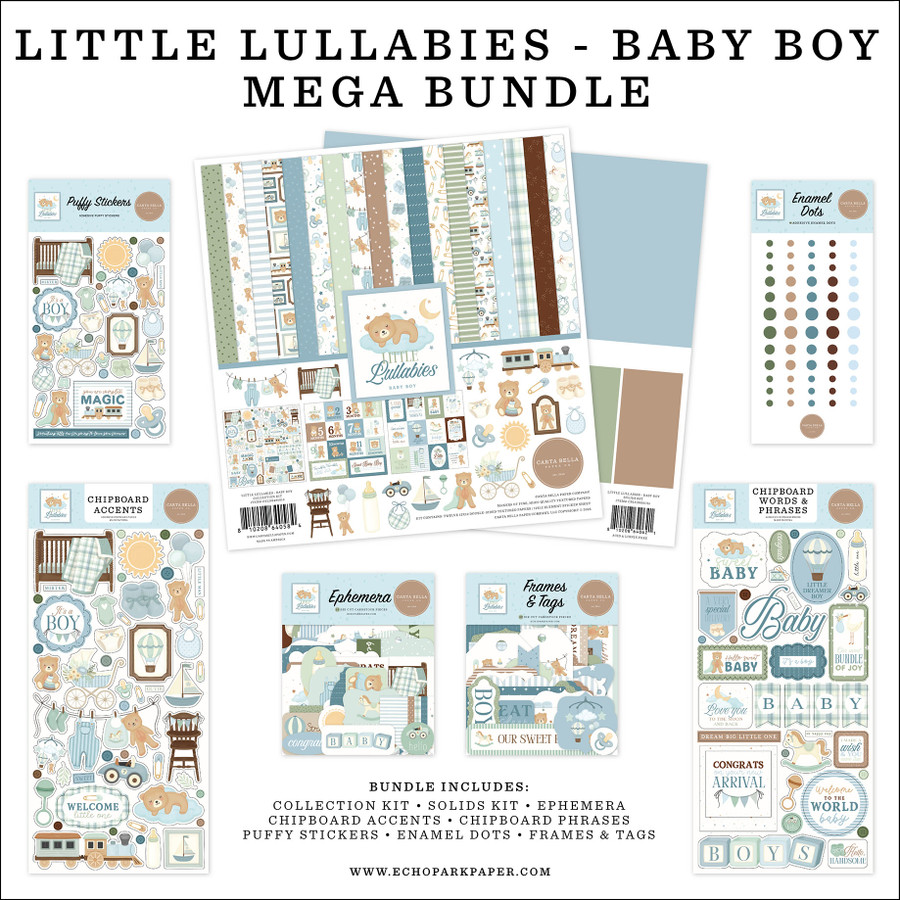 Little Lullabies - Baby Boy Mega Bundle