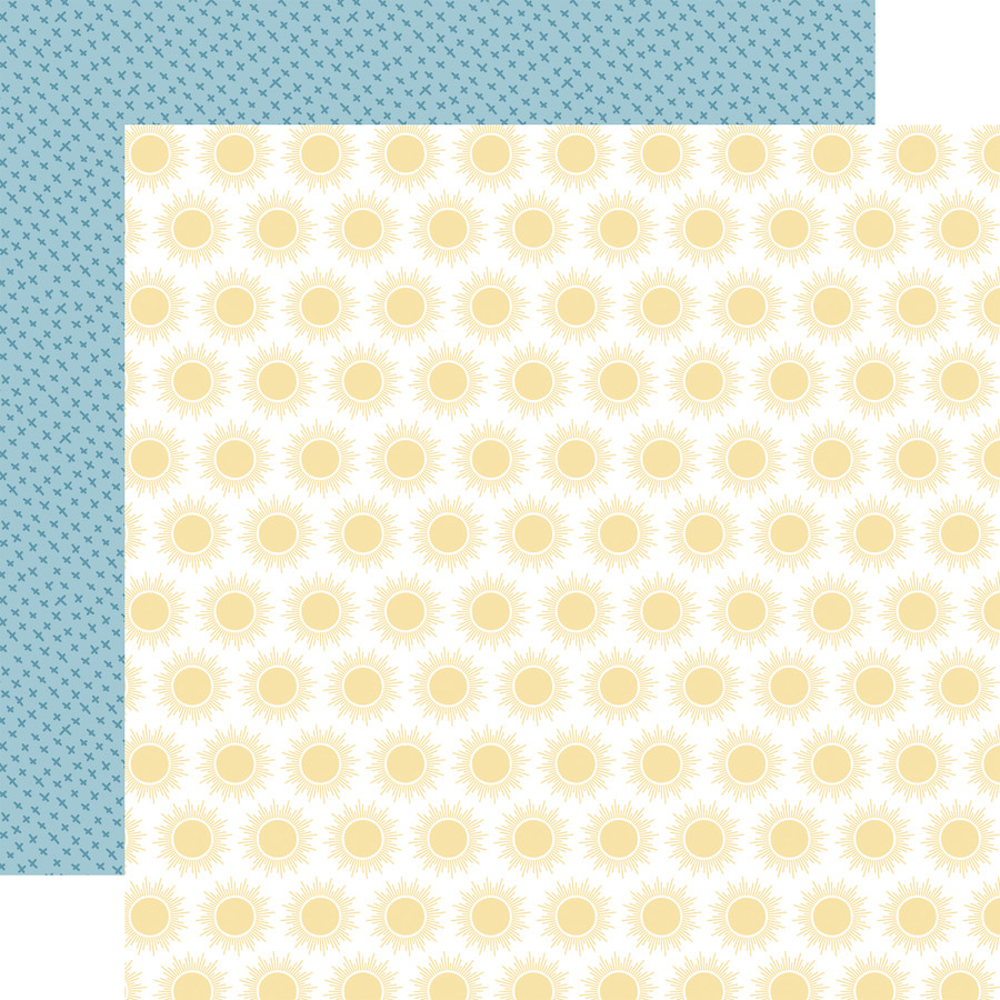 In Full Bloom: Golden Sunshine 12x12 Patterned Paper