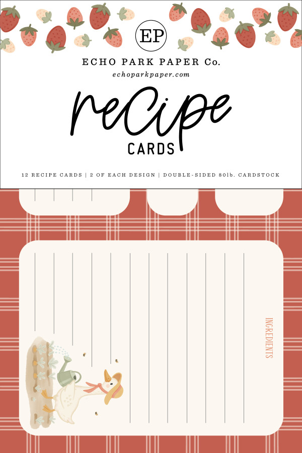 Silly Goose Recipe Cards