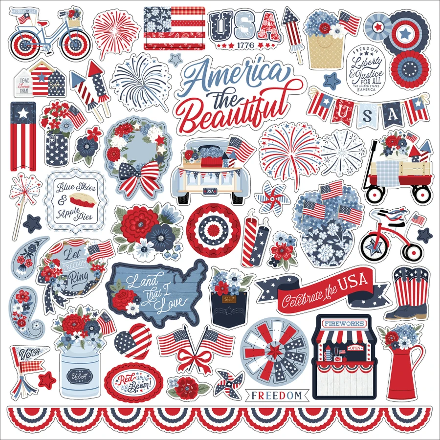 All American Element Sticker