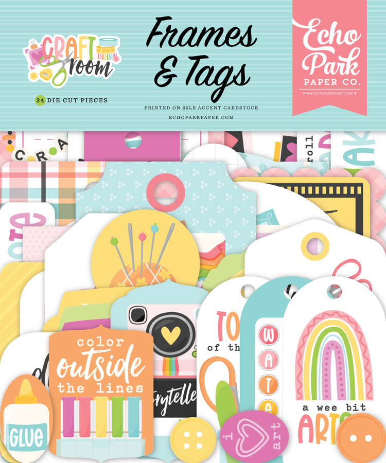 Craft Room Frames & Tags
