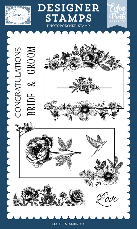 Save The Date: Love Bird Stamp Set
