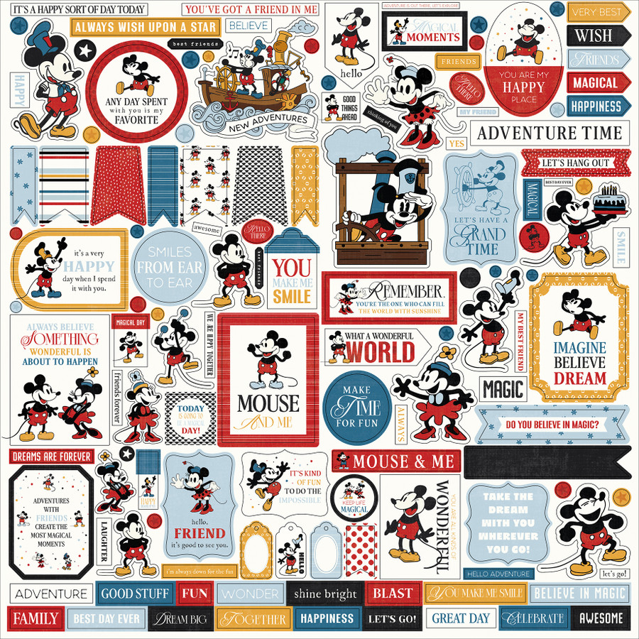 Mouse And Me Element Sticker