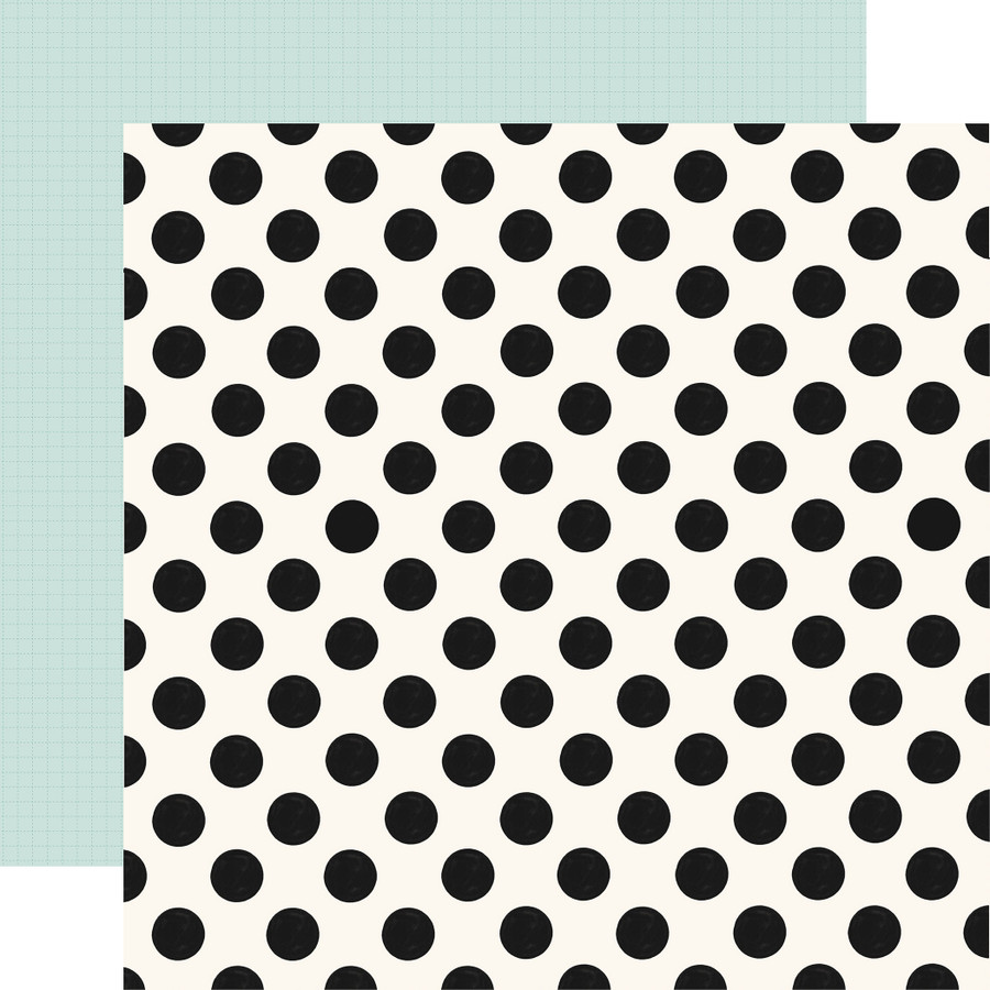 French Girl: Perfect Polka Dots 12x12 Patterned Paper