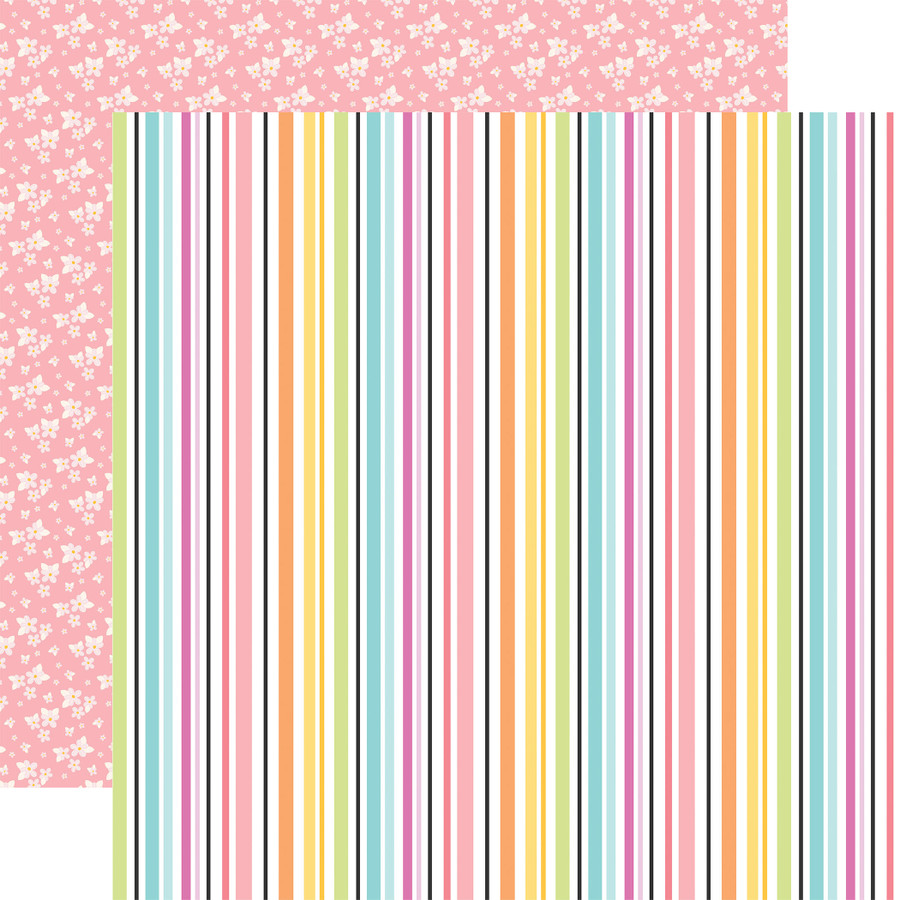 Craft Room: Make Something Stripes 12x12 Patterned Paper