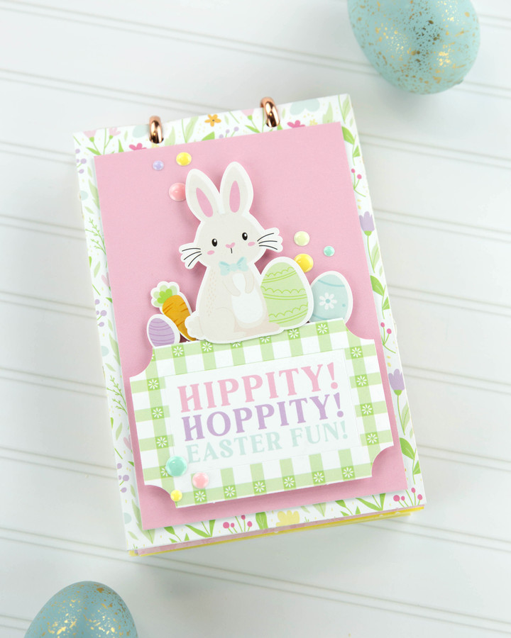 Easter Basket Mini Album Digital Instructions