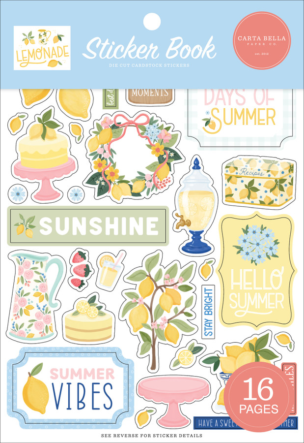 Lemonade Sticker Book