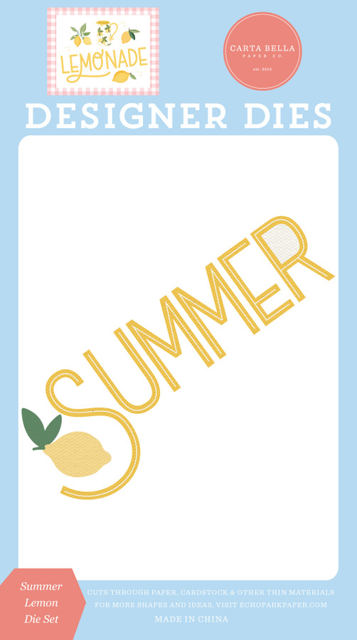 Lemonade: Summer Lemon Die Set