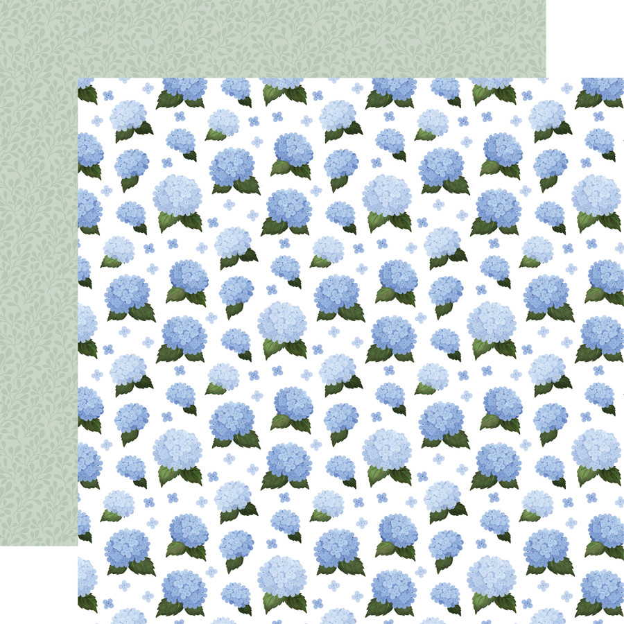 Flower Shoppe: Blooming Blossoms 12x12 Patterned Paper
