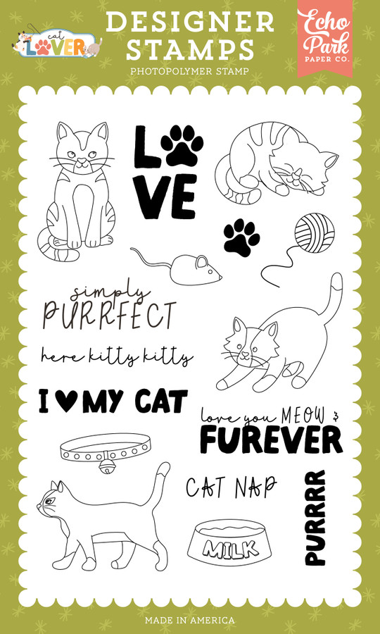 Cat Lover: Simply Purrfect Stamp Set