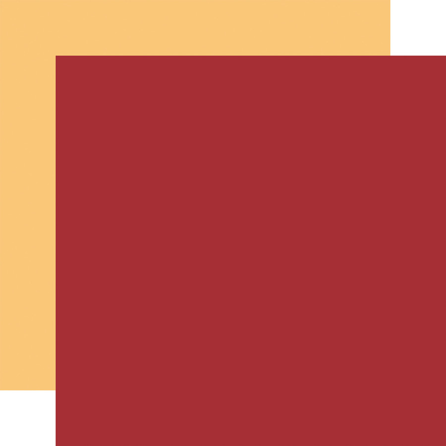 National Parks No. 2: Red / Yellow 12x12 Coordinating Solid Paper
