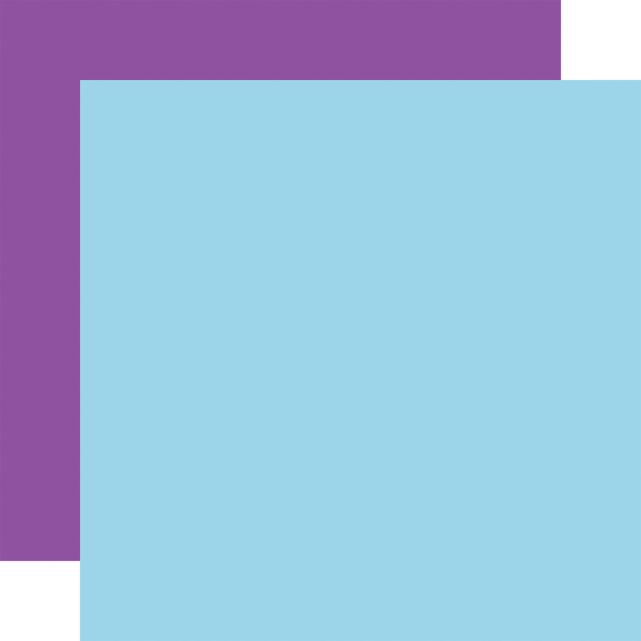 Freshly Picked: Lt. Blue / Purple 12x12 Coordinating Solid Paper