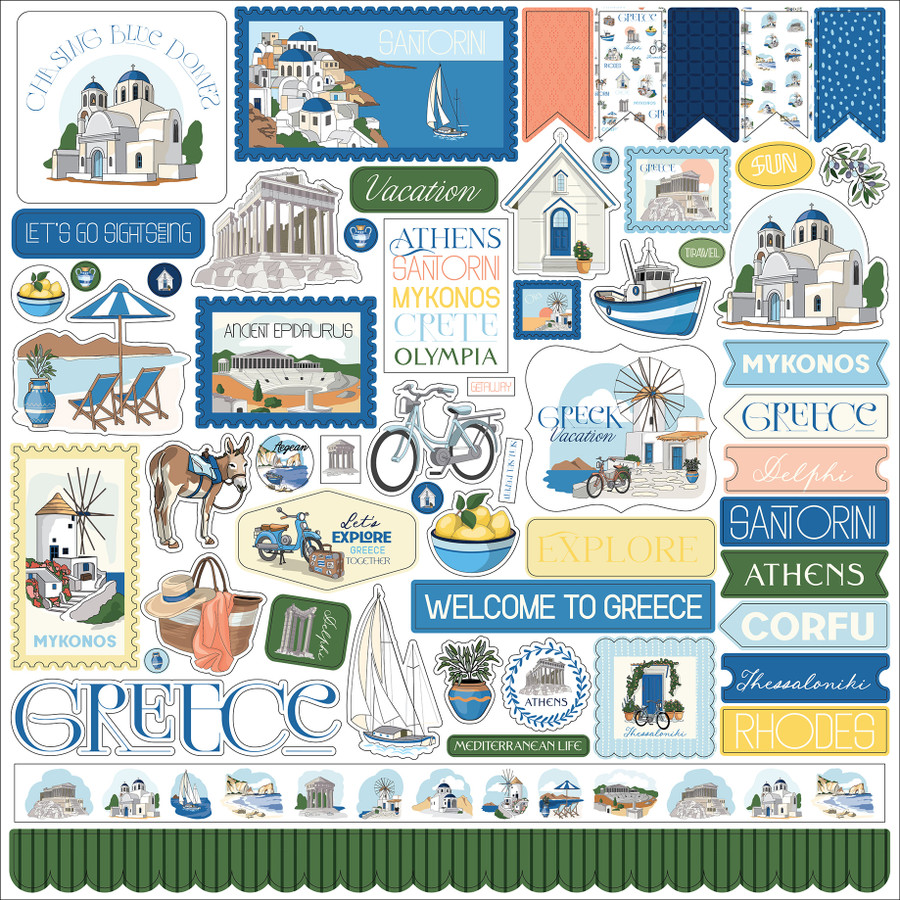 Greece Element Sticker