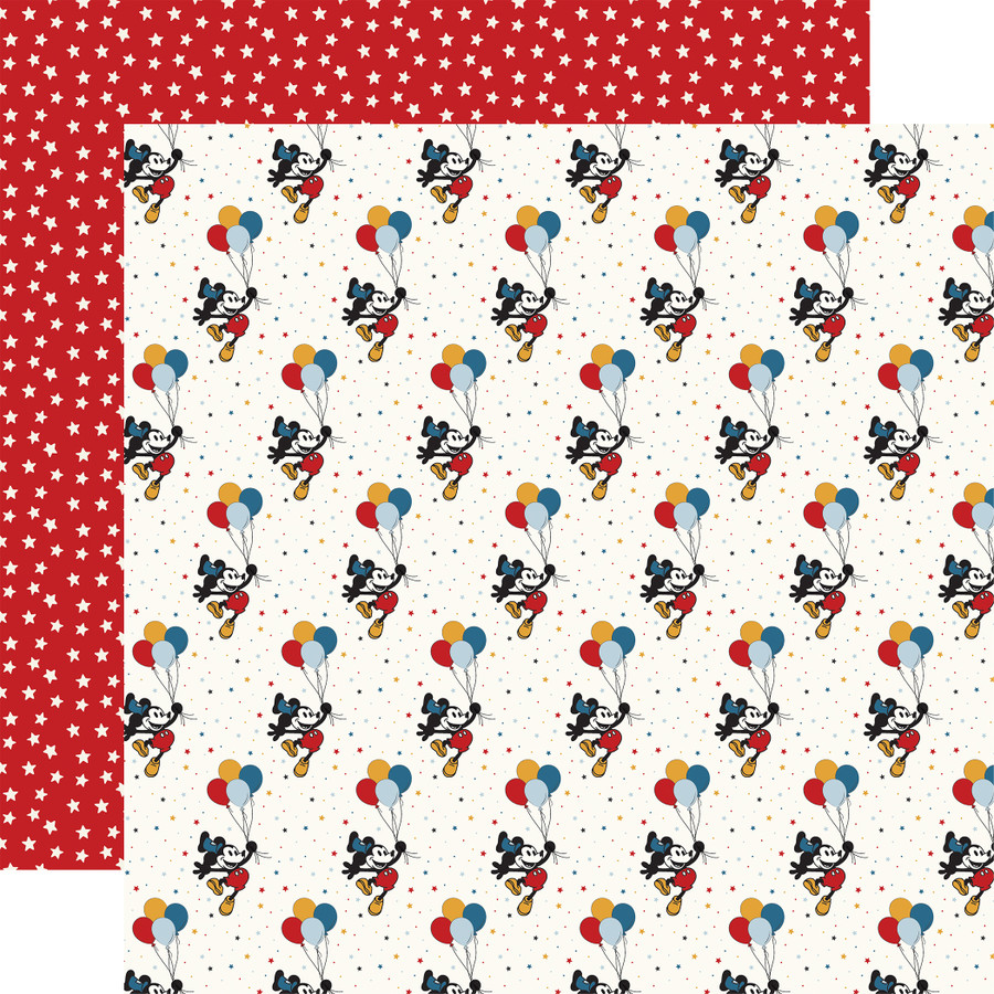 Mouse And Me Birthday: Ready To Party Mouse 12x12 Patterned Paper