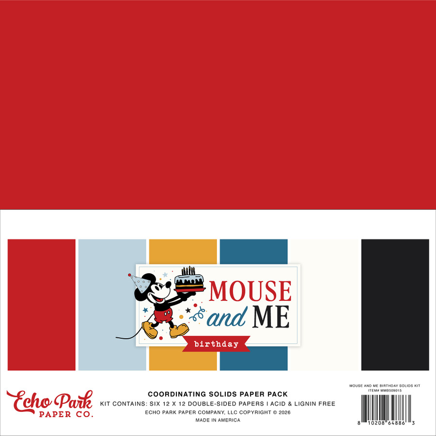 Mouse And Me Birthday Solids Kit