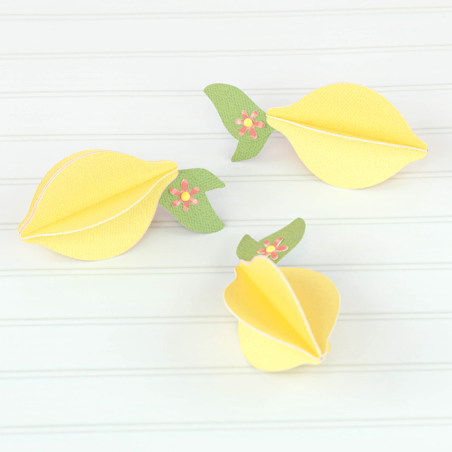 3D Lemons SVG Cut File